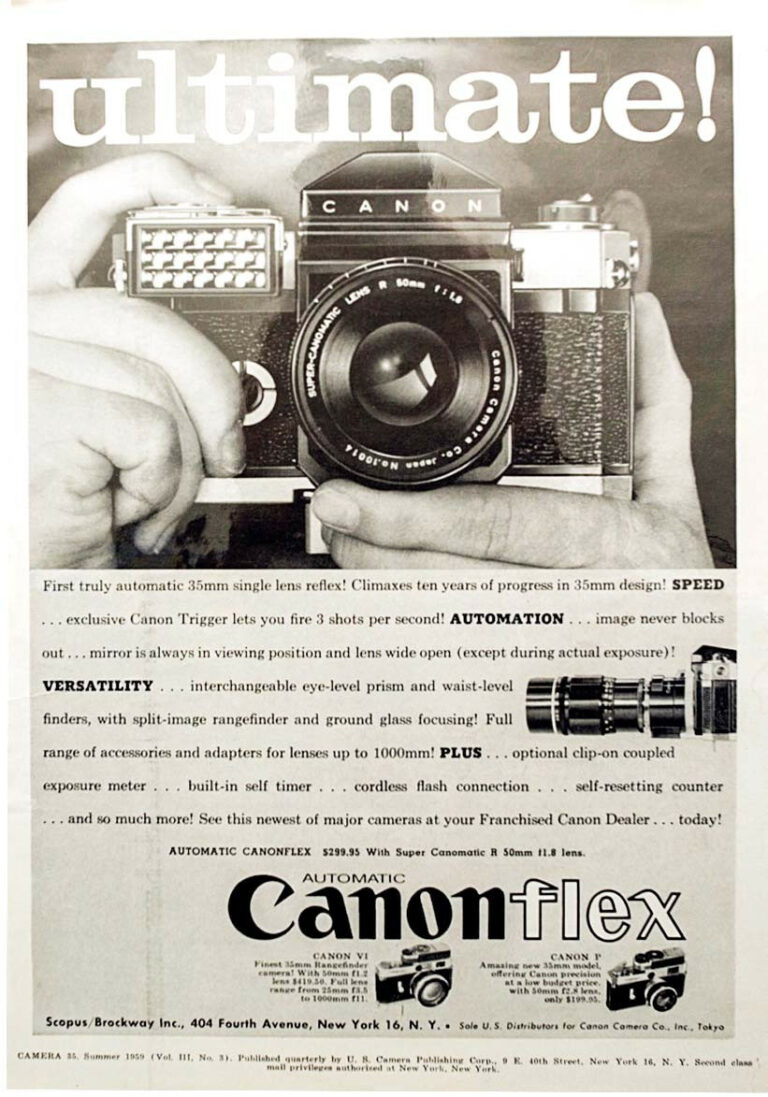 A brief history of Canon | The Independent Photographer